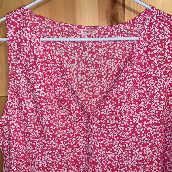 NWOT! Candies Floral Tank Top - Picture 2 of 10